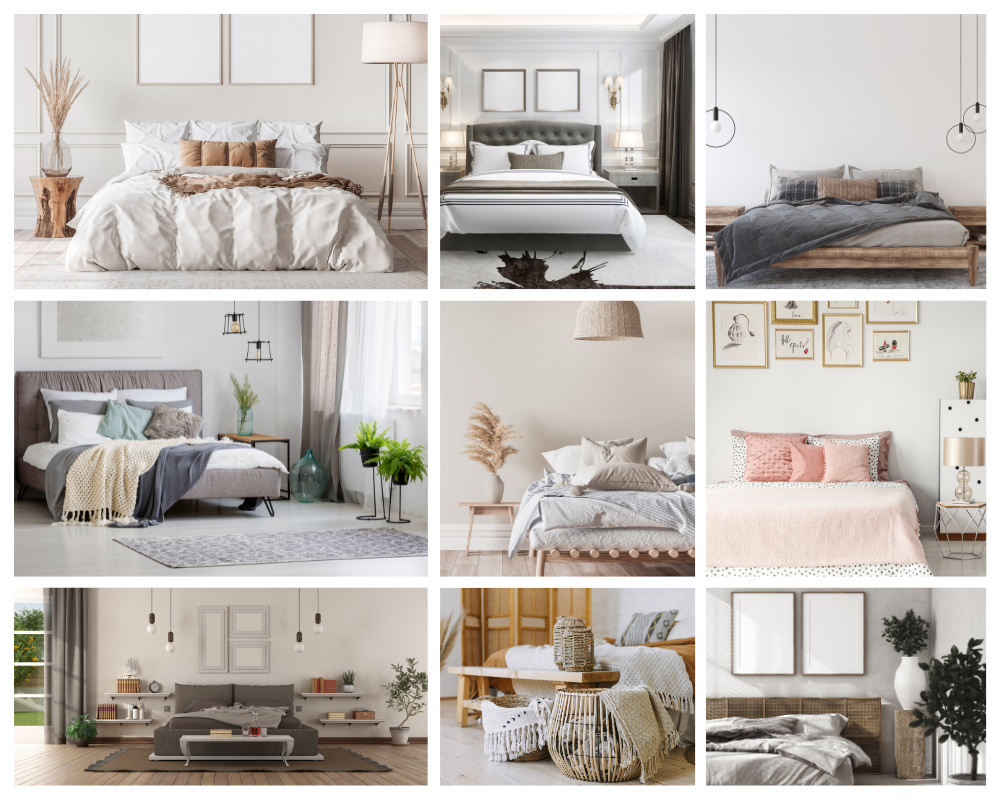 factory price luxury tufted soft bedroom furniture